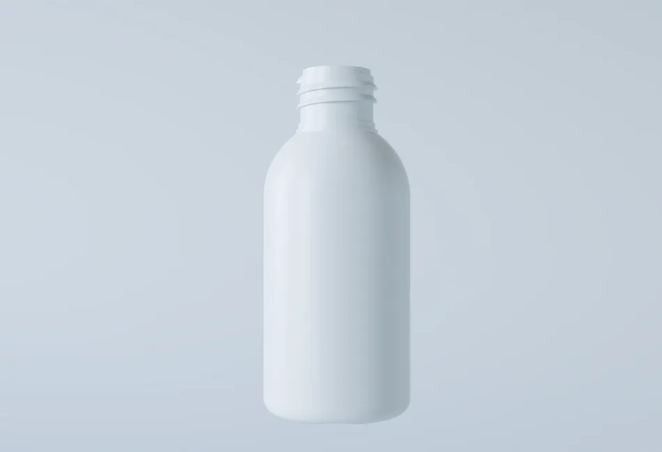 100ML BOMBELİ BEYAZ ŞİŞE