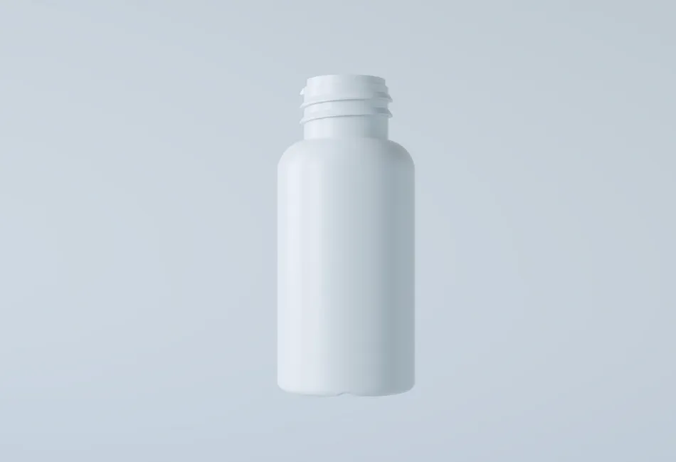 50ML BOMBELİ BEYAZ ŞİŞE