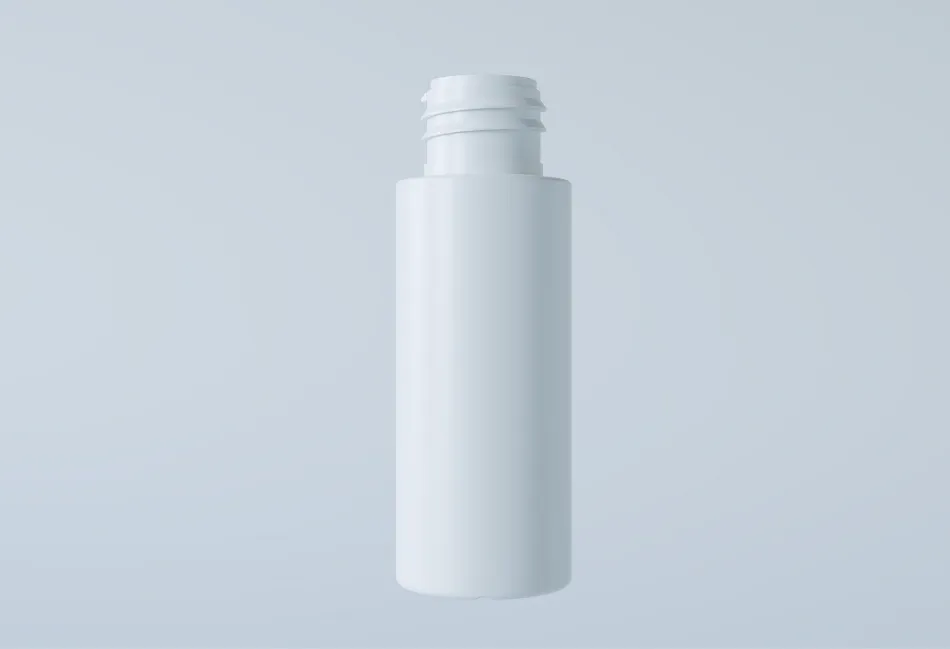 50ML SİLİNDİR BEYAZ ŞİŞE