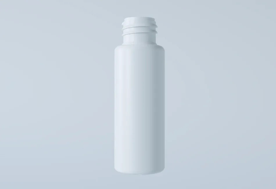 60ML SİLİNDİR BEYAZ ŞİŞE
